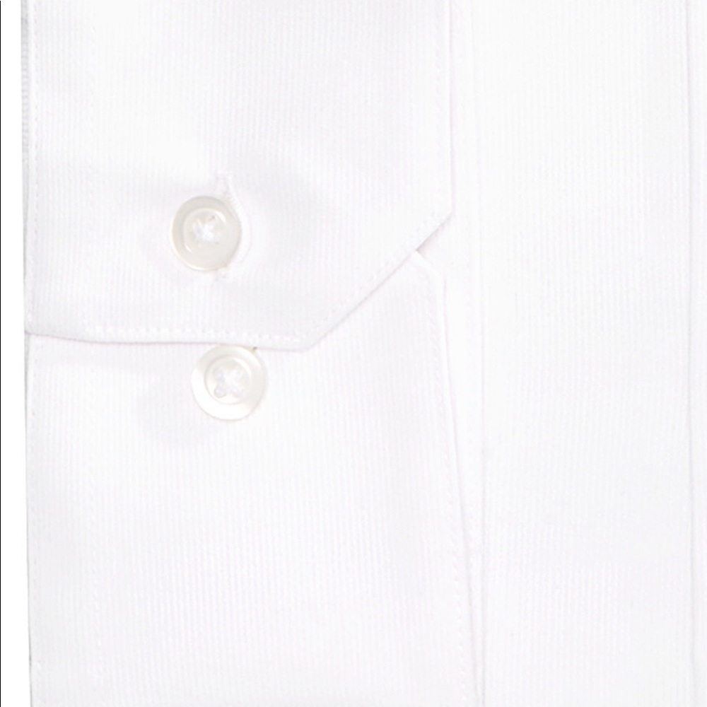 Men’s White Dress Shirt Alfani Regular/Classic Fit - Picture 2 of 7